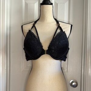 Elegant Black Lace Bra